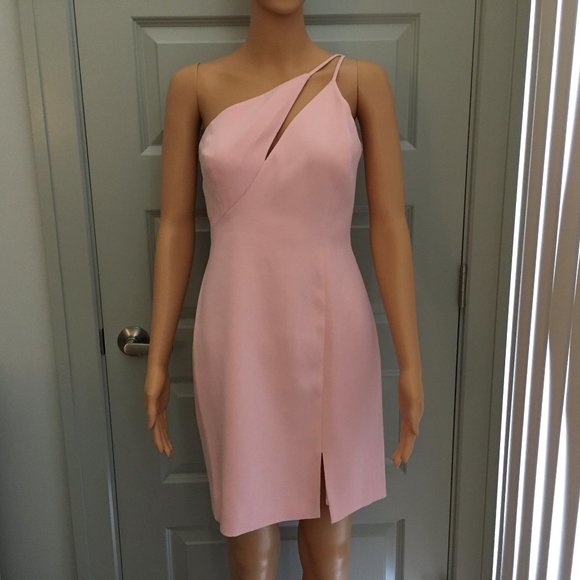 bcbg strappy cutout mini dress